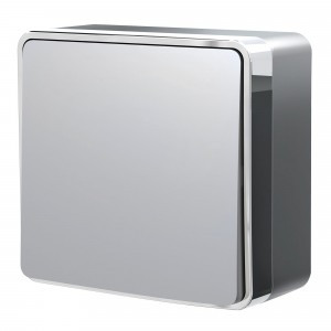 Werkel выкл. ОУ 1 кл. Gallant (серебро) a052765 W5010006