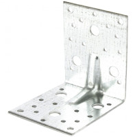 Крепежный уголок усиленный 2.5 мм, KUU 105 x 105 x 90 мм Сибртех