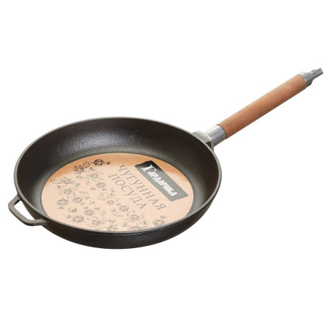 Сковорода Гардарика чугун 26см съемная ручка 0126