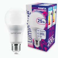 Lumin&#039;arte лампа св/д ЛОН A65 25W E27 (2000lm) 4000К 4K 127x65 LSTD-A65-25W4KE27