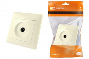 TDM Лама роз. TV СУ 1 мест. сл.кость (RG6) (10!) SQ1815-0117