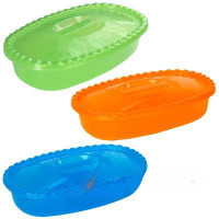 Миска прямоугольная 1,5л с крыш Аквамар М1322(35)