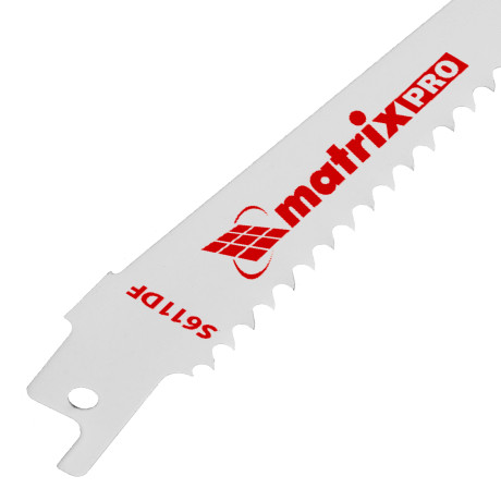 Полотна универсальные для сабельной пилы S611DF 125/4.3 мм, Bimetal, 2 шт, Pro Matrix