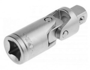 Шарнир карданный ЗУБР "МАСТЕР" (1/4"), Cr-V, хром.покр. zu27723-1/4