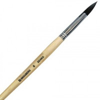 Кисть BRAUBERG белка, круглая, №8, 200185
