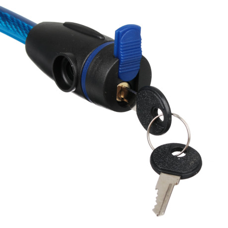 VETTA Замок велосипедный противоугонный тросовый 11,5x680мм, металл, пластик, 3 цвета,187
