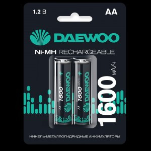 Ак-р Daewoo /R6 1600mAh Ni-MH BL2