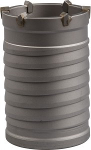 Коронка ЗУБР "ЭКСПЕРТ" буровая, конусная посадка, без оснастки, d=65мм, L=100мм