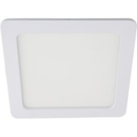 Ecola св-к встр. св/д даунлайт 18W 6500K 6K Квадрат 225(200)x20 DSRD18ELC (20!)