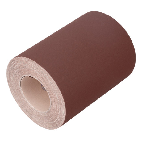 Шкурка на тканевой основе, KK18X W, зернистость 8Н(P 150) бобина 200 мм х 20 м, водостойкая, "БАЗ"