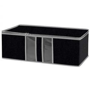 Ящик текстильный д/хранения вещей "Black", 60х30х20см, спанбонд, 312616 Рыжий кот