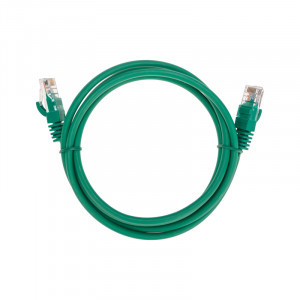 REXANT коммутац. шнур (патч-корд) U/UTP, cat5e, 1,5м, литой, RJ45-RJ45, LSZH, зеленый, 02-0106-105