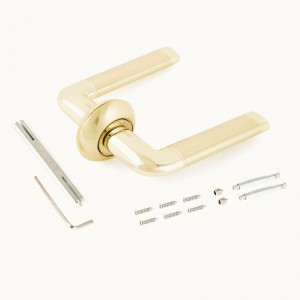 АЛЛЮР АРТ "ПОЛО" SB/PB (1576) круглое основание мат.золото/золото Комплект ручек (20)