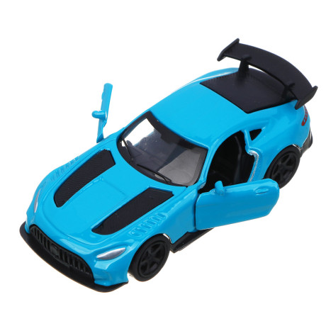 ИГРОЛЕНД Машинка, инерция, 1:64, откр. двери, металл, ABS, PS, PP, TPR, 11,2х13,2х2,5 см, 8 диз.