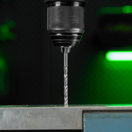 Набор сверл по металлу, 1-10 мм, (через 0.5 мм) HSS 19 шт, пластиковая коробка, цилиндрический хвостовик Сибртех