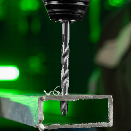 Набор сверл по металлу, 1-10 мм, (через 0.5 мм) HSS 19 шт, пластиковая коробка, цилиндрический хвостовик Сибртех