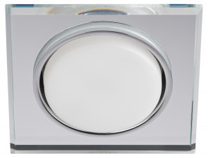 ЭРА DK79 SL св-к встр. 13W GX53 220V 125(85)x35 зеркальный