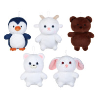 ИГРОЛЕНД Игрушка мягкая &quot;Пушистик&quot;, 20 см, полиэстер, 6 видов