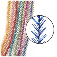 Мишура №2 2м*15мм цвет в ассортименте Волшебная страна