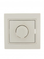 Lezard Мира диммер СУ 1 кл. 16А (800Вт) крем. (корпус PC) 701-0303-115