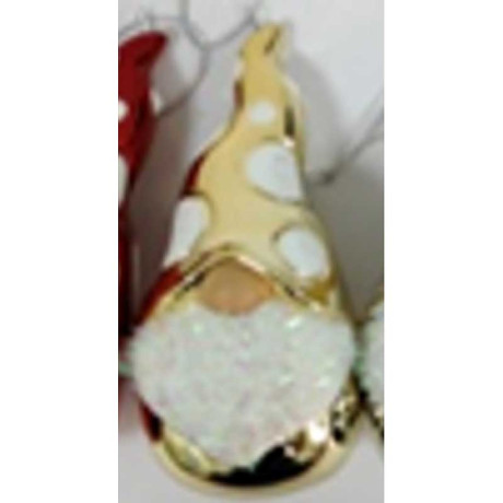 Шар SFOP22073-B 1шт 12см Гном золотой (288)