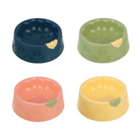 VETTA Миска для домашних животных пластмасса, 8х16 см, 550 мл, с листиком