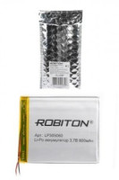 Ак-р Robiton Li-Po LP305060 800mAh 3.7V, 14071