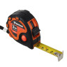 ЕРМАК Рулетка "3 ФИКСАТОРА", 3м х 16мм, 2х-сторонний зацеп, корпус ABS+TPR