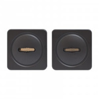 Накладка для сув/м пара) БУЛАТ НДС 05.02 АТЛАС матовый черный (10,100)