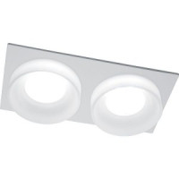 Feron св-к встр. MR16 GU5.3 прямоугольник белый 182x92x45 DL2902 41135