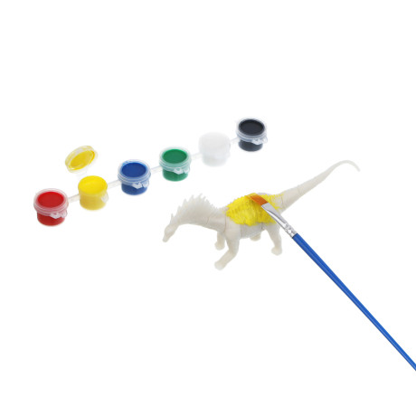 ИГРОЛЕНД Набор для творчества "Диномир", ABS, PVC, акрил, 22,8х17,5х17,5см