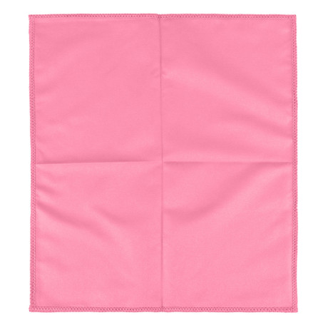 Салфетка из микрофибры для оптики, стекол и зеркал, 350 x 300 мм, коралловая, Home Palisad