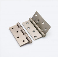 Петля под врезку РЕНЦ 100*75*2,5, 4 подшип. б/колп. ник.суп.мат IN100-4BB FH MSN(2шт)