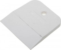 Шпатель ЗУБР &quot;МАСТЕР&quot; резиновый, белый, 1шт, 80мм