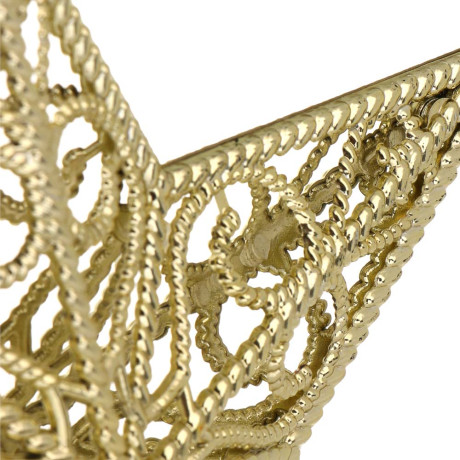 СНОУ БУМ Наконечник на елку “Звезда” 17,5 см, глиттер, золото, пластик