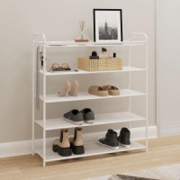 Подставка д/обуви (пвл) Верона35 (5полок) 87*30*95см (Белый) ПДОВ35Б под заказ ЗМИ
