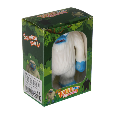 ИГРОЛЕНД Игрушка антистресс "Тянучка с песком", TPR, песок, 9,5х4,5х7см