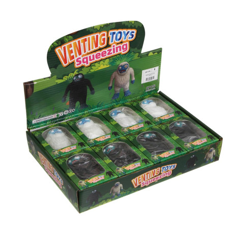 ИГРОЛЕНД Игрушка антистресс "Тянучка с песком", TPR, песок, 9,5х4,5х7см