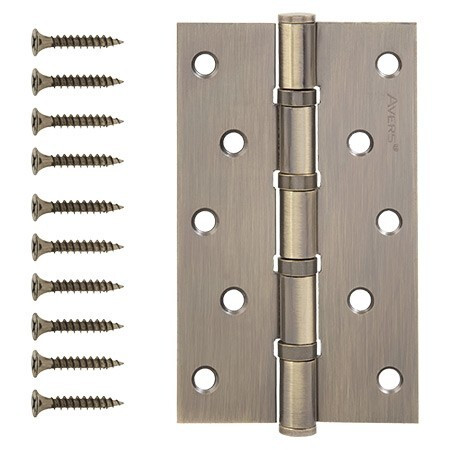 Петля AVERS 125х75х2,5-B4-AB универсал. 4 Подшипника (бронза)  \2 (12/96)