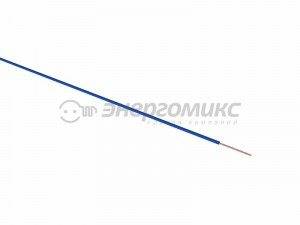 Провод ПГВА 1 х 2.50мм, бухта 100м, цена за бухту, СИНИЙ  REXANT, 01-6545
