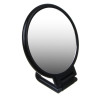 Зеркало настольное складное тм ЮНИLOOK Леон, зум х1,х2, пластик, стекло, 15,5х9,3х0,8см, черный