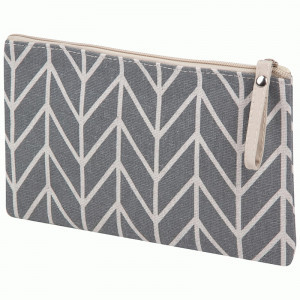 Косметичка на молнии 22*14см полиэстер, хлопок CB-01 109030 Идеальная