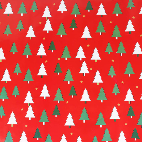 Бумага тм СНОУ БУМ подарочная, 70x100 см, 70 г односторонняя, 6 диз., арт.3