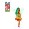 ИГРОЛЕНД Кукла в виде цветочной феи, 15,5 см, в пакете, 13х2,5х24 см, ABS, PP, PVC, 4 дизайна