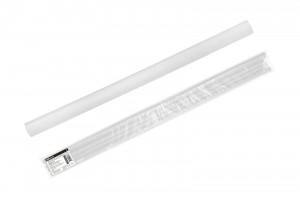 TDM термоусадка трубка ТУТ с клеем ТТкНГ(3:1)-39/13-Б белая (цена за 1м.) (10!) SQ0548-1413