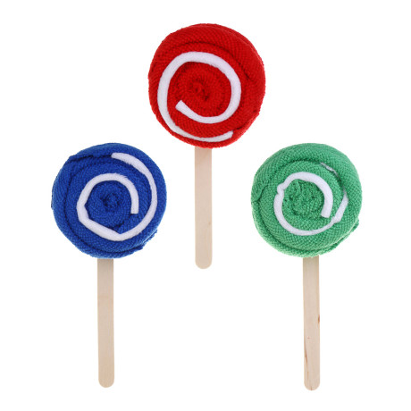 PROVANCE Щелкунчик Салфетка, 25х25см, 100% полиэстер, леденец, 3 дизайна