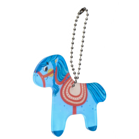 Брелок Лошадка, 7 см, акрил 3 мм, печать УФ, 4 дизайна