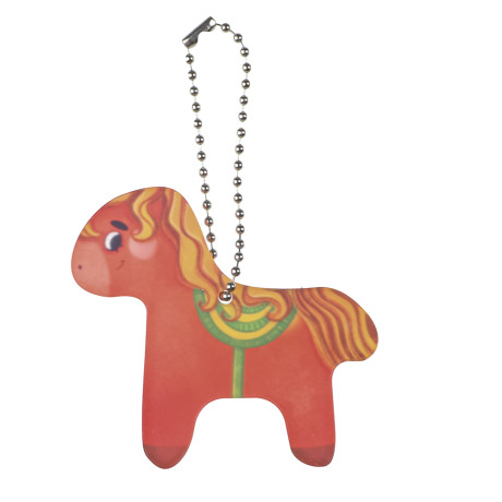 Брелок Лошадка, 7 см, акрил 3 мм, печать УФ, 4 дизайна