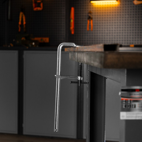 Струбцина F-образная, 80x300мм, кованая Denzel