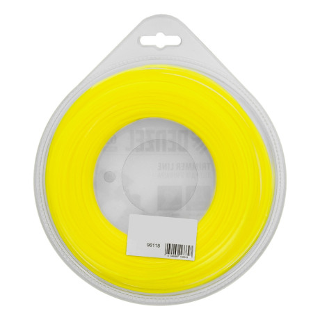 Леска для триммера, круглая 2 мм х 63 м, блистер Flex cord Denzel